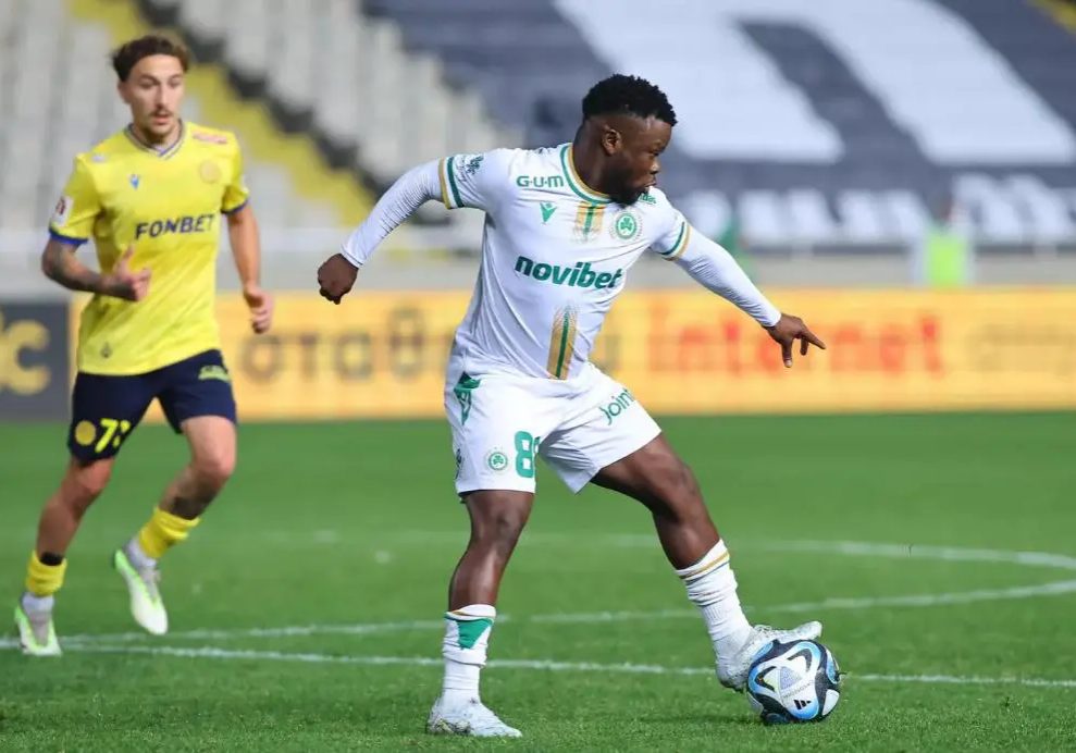 Omonia Nicosia Terminates Contract with Former Golden Eaglets Winger Akinkunmi Omonia Nicosia Terminates Contract with Former Golden Eaglets Winger Akinkunmi