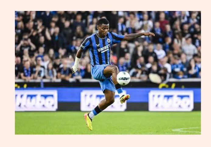 Onyedika nominated for Club Brugges Player of Month award
