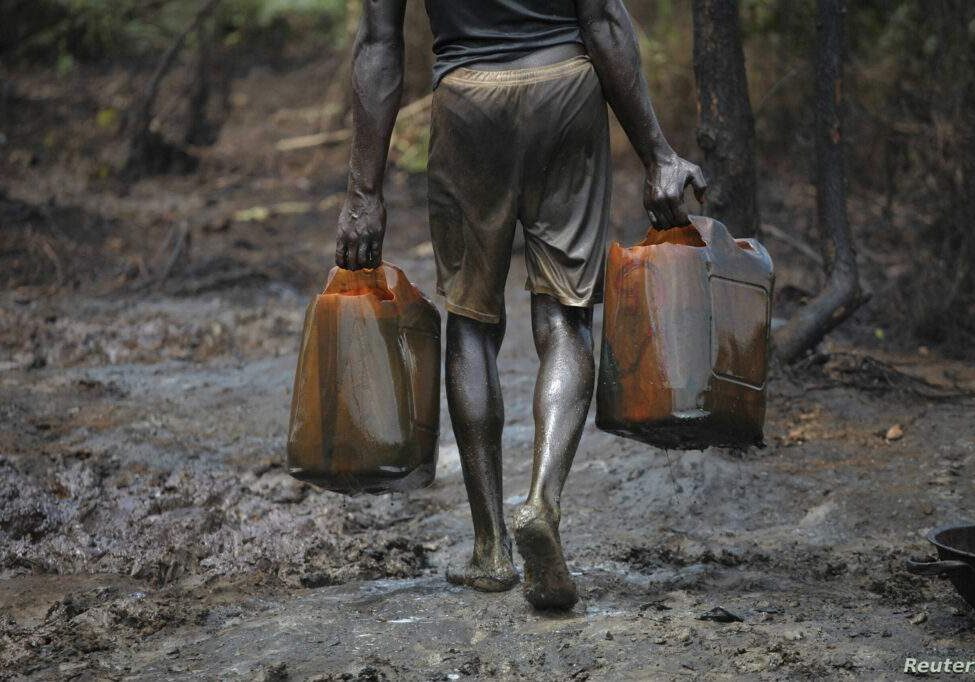 Operation Delta Safe Destroys Illegal Refining Sites, Intercepts Crude Oil Operation Delta Safe Destroys Illegal Refining Sites, Intercepts Crude Oil
