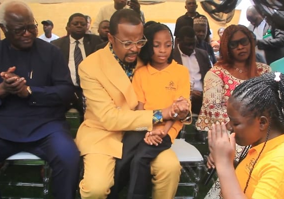 VIDEO: Koroma, Mutfwang, audience wept at emotional speech by orphans over Stanel boss humanitarian impacts