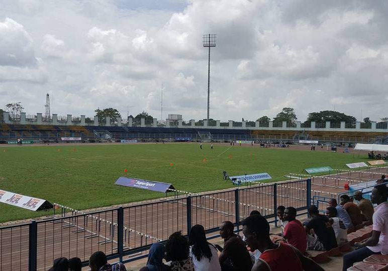 Osho Boboye bicker over Dan Anyiam Stadium pitch Osho Boboye bicker over Dan Anyiam Stadium pitch