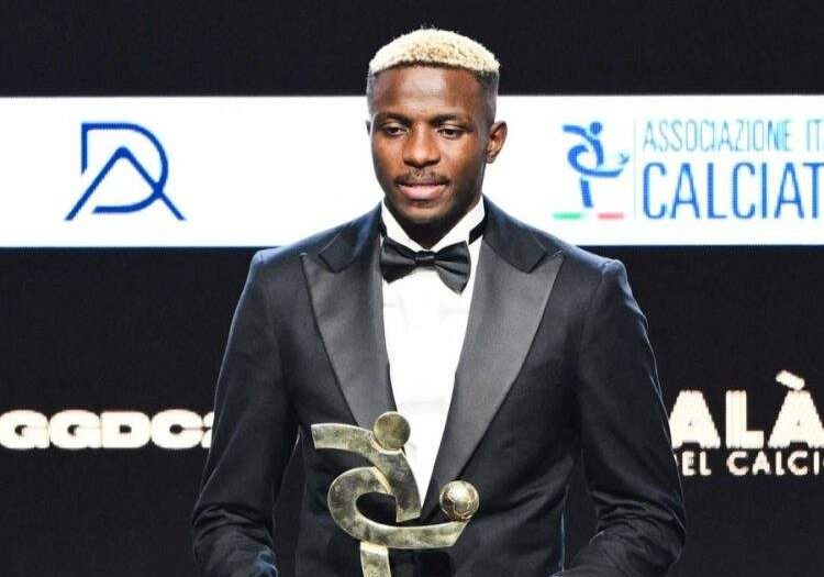 Osimhen bags AIC Footballer of the Year award