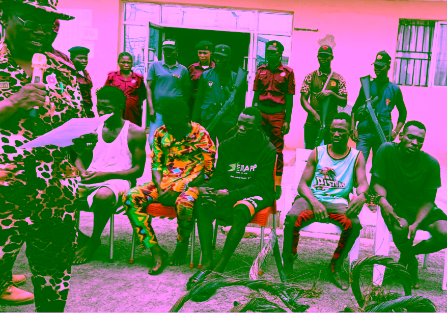 Osun: Amotekun parades jailbreaker, ex-convicts arrested for theft, burglary