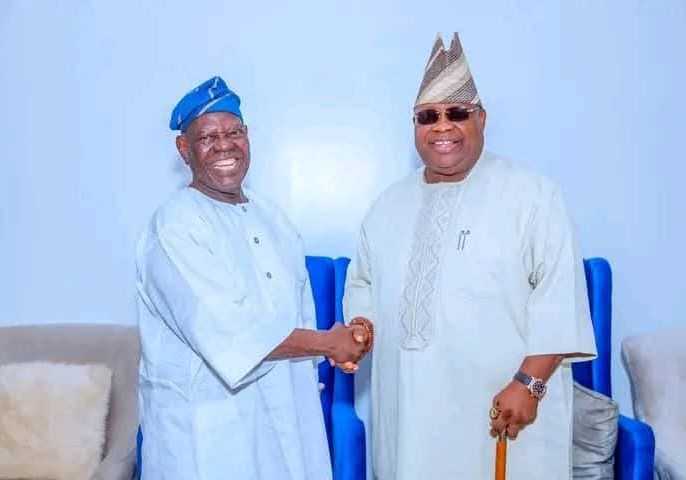 Osun LG crisis: Gov Adeleke launches statewide consultation, visits Bisi Osun LG crisis: Gov Adeleke launches statewide consultation, visits Bisi Akande