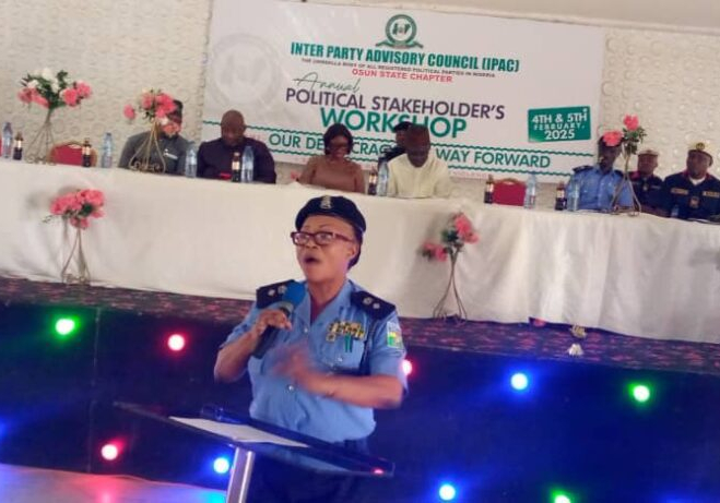 Osun: Police warn political parties against election violence Osun: Police warn political parties against election violence