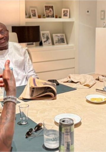Otedola hosts Afrobeats stars, Wizkid, Burna Boy [PHOTOS]