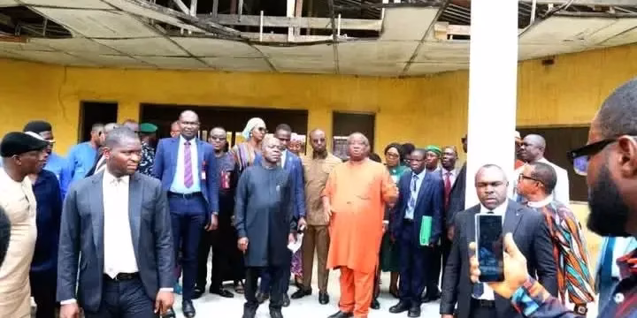 Otti apologizes to ABSU students over rickety facilities Otti apologizes to ABSU students over rickety facilities