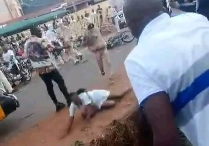 Outrage In Enugu As Masquerades Oriokpa Flog Nurse Outrage In Enugu As Masquerades Oriokpa Flog Nurse