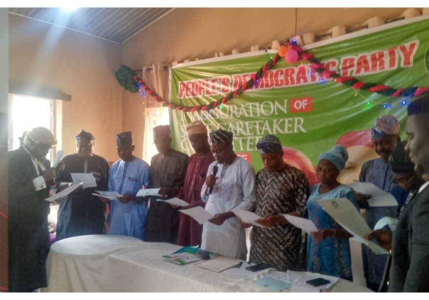 PDP inaugurates caretaker committee in Oyo [PHOTOS] 