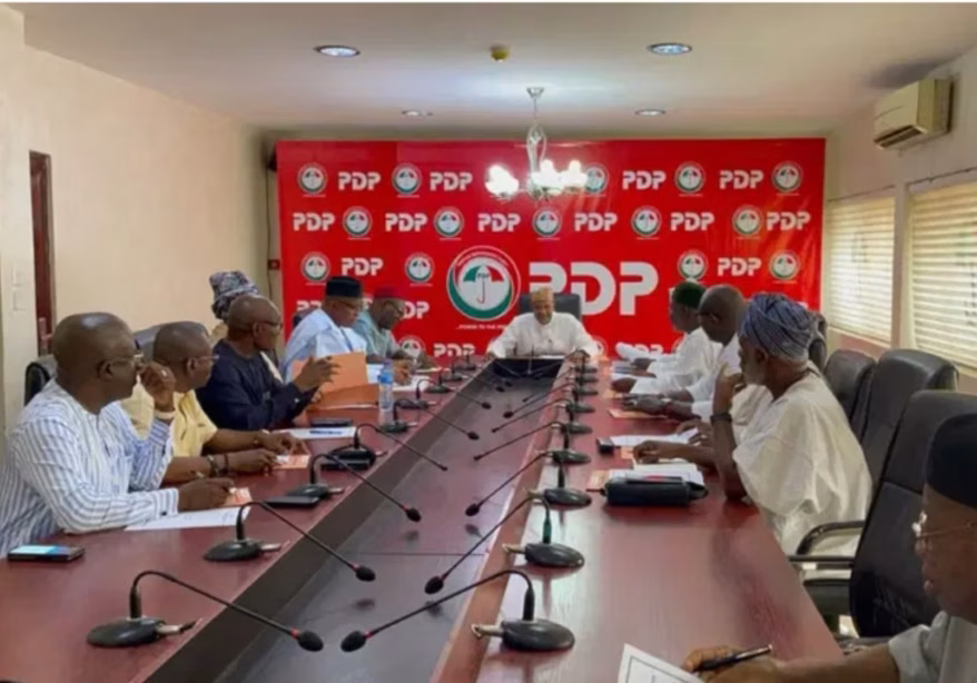 PDP NWC meets in Abuja amid tight security PDP NWC meets in Abuja amid tight security