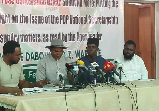 PDP National Secretary Crisis: Group alleges Ugochinyere, Wabara, others, destabilizing party