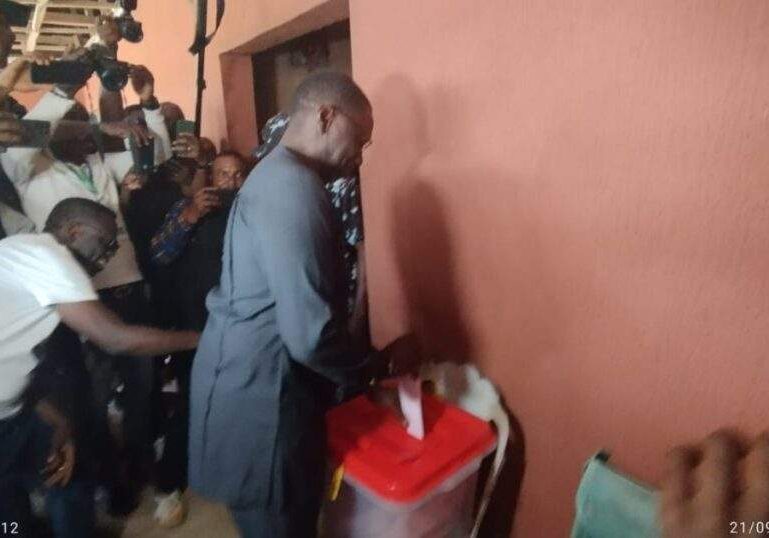 PDPs Asue Ighodalo Votes in Edo Central Senatorial District