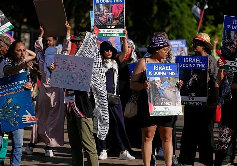 South Africa says charter flight carrying Palestinians is part of plan to empty Gaza