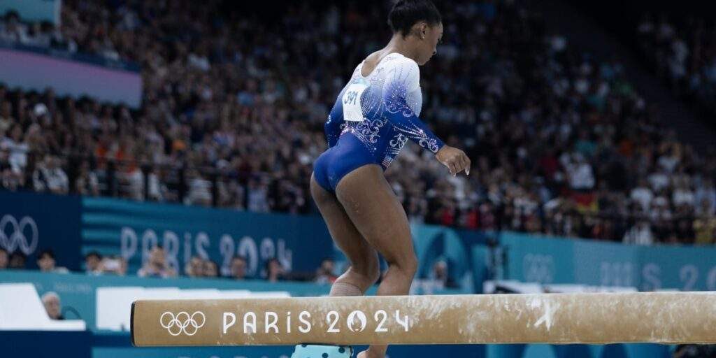 Paris Olympics 2024: Four Gymnasts Fall Off Balance Beam, Simone