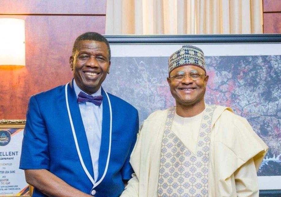 Pastor Adeboye visits Kaduna governor says Nigerian problems require spiritual
