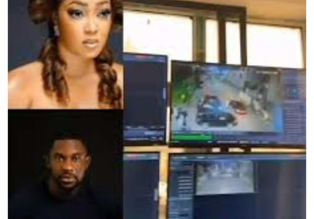 CCTV footage shows Peggy Ovire assaulting Taye Arimoro, sparks outrage online