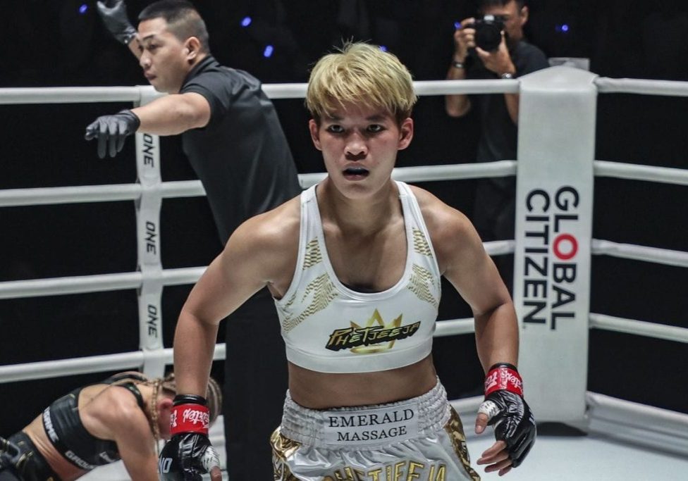 Phetjeeja Lukjaoporongtom wins via knockout at ONE Fight Night 38 Phetjeeja Lukjaoporongtom (Image by ONE Championship)