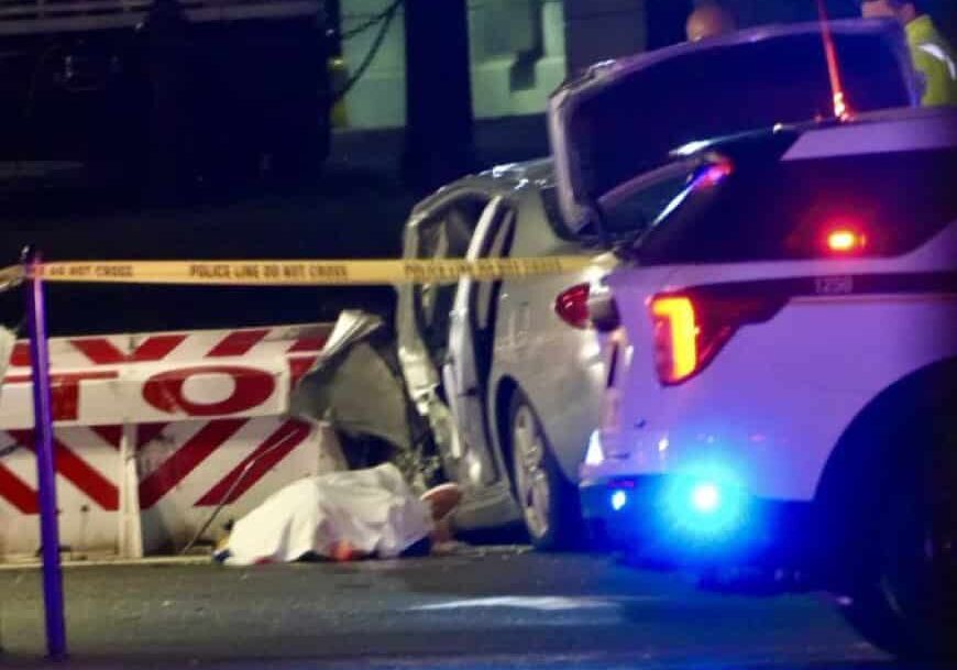 Photo from white house accident by Photo from white house accident by