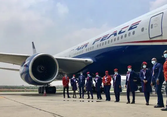 Air peace flight aborts take-off in Abuja after engine failure