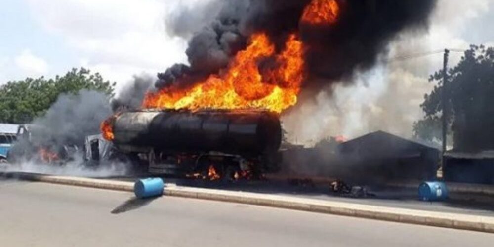 Police react to petrol tanker explosion in Jigawa, say no Police react to petrol tanker explosion in Jigawa, say no life lost