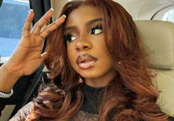 Priscilla Ojo reacts to father's absence at her wedding ceremony Priscilla Ojo reacts to father's absence at her wedding ceremony