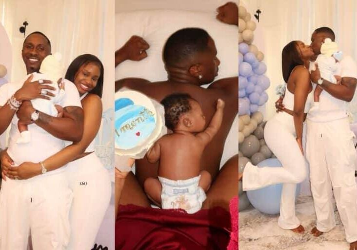 Priscilla Ojo, son Rakeem, reunite with Juma Jux in Tanzania [VIDEO]