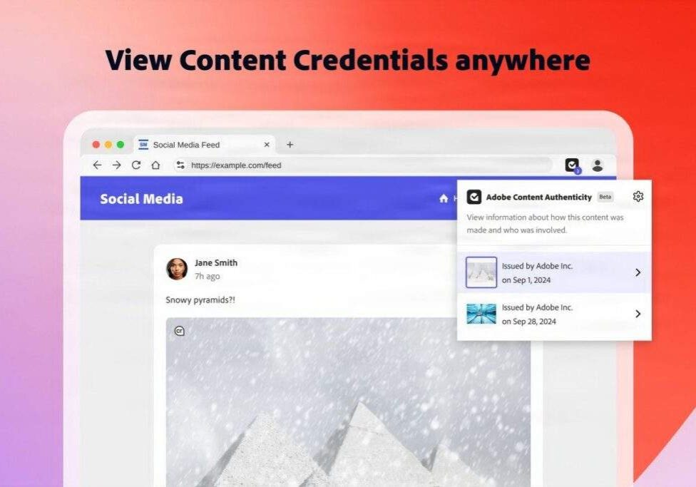 Protect Your Creative Work with Adobe's Content Authenticity App