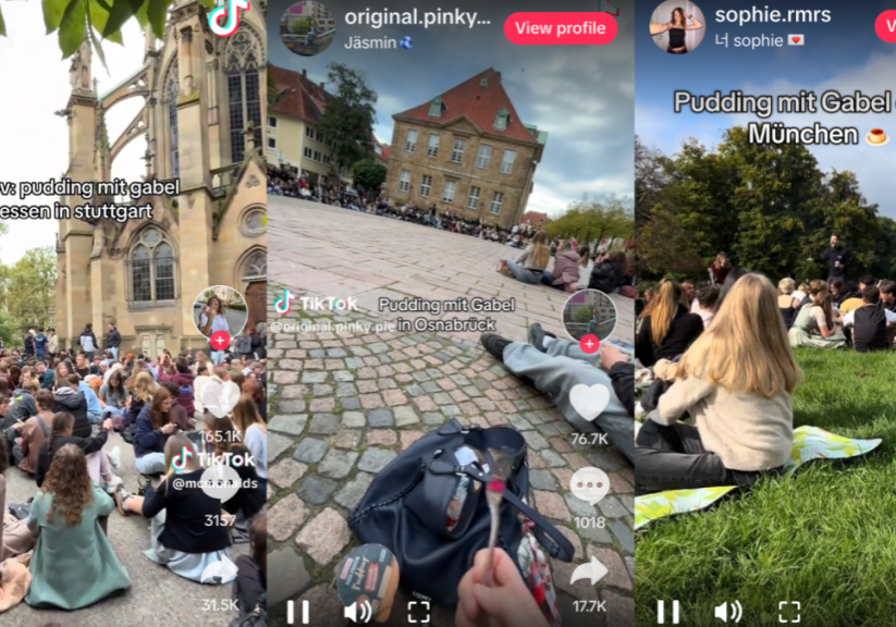 Pudding mit gabel trend takes over TikTok What is 'pudding mit gabel?' German 'pudding with fork' TikTok trend is inspiring IRL meetups