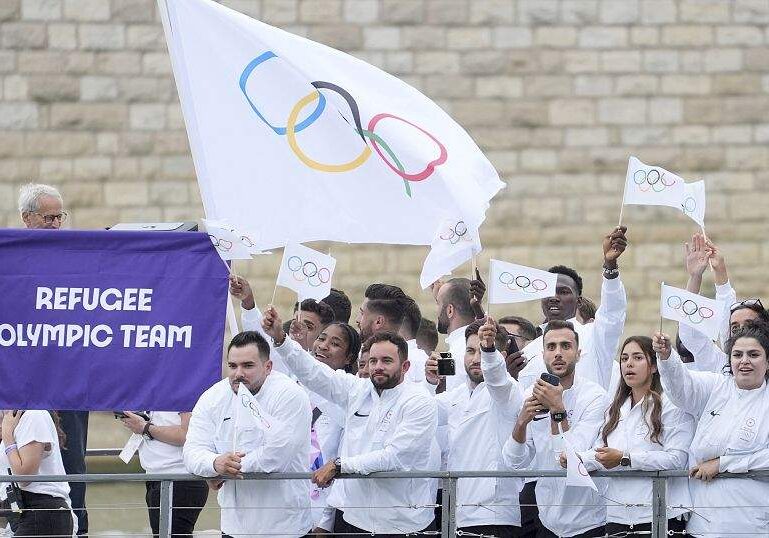Refugee Olympic Team Shines at Paris House, Pushing for Global Refugee Olympic Team Shines at Paris House, Pushing for Global