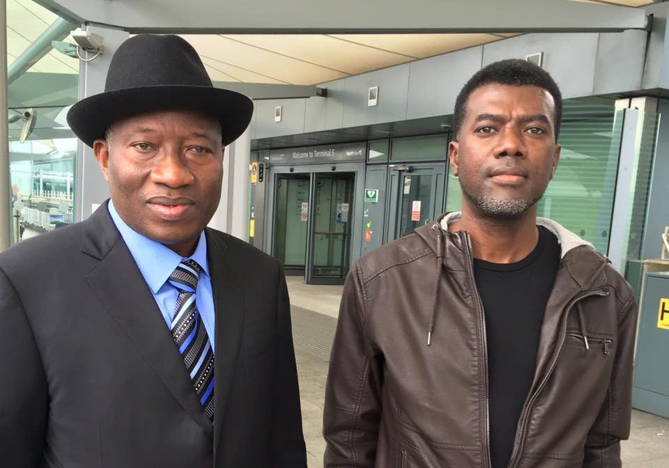 Reno Omokri Refuses to Criticize Goodluck Jonathan on TV Why I will never criticize Goodluck Jonathan - Omokri
