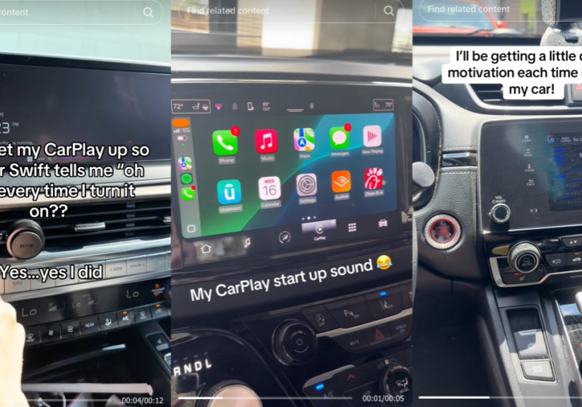 This TikTok CarPlay trend makes *anything* your start-up sound. Here's how to do it.