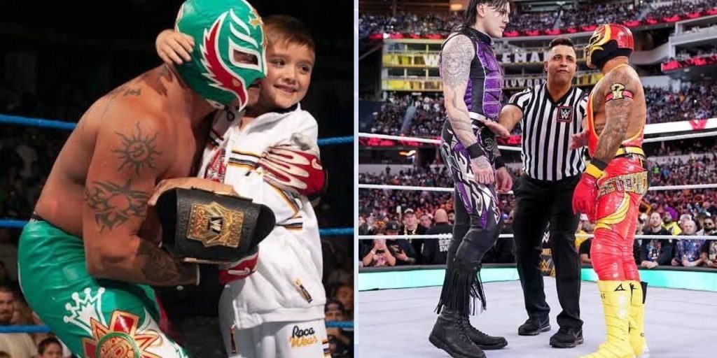 Rey Mysterio Credits Son Dominik for Giving Him a New Dominik Mysterio & Rey Mysterio (Image via wwe.com)