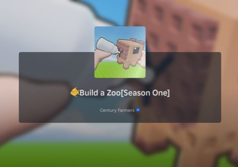 Build a Zoo loading screen