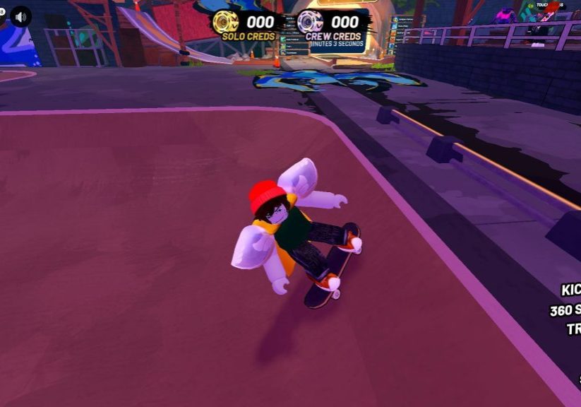 Skateboarding in Roblox The Takeover