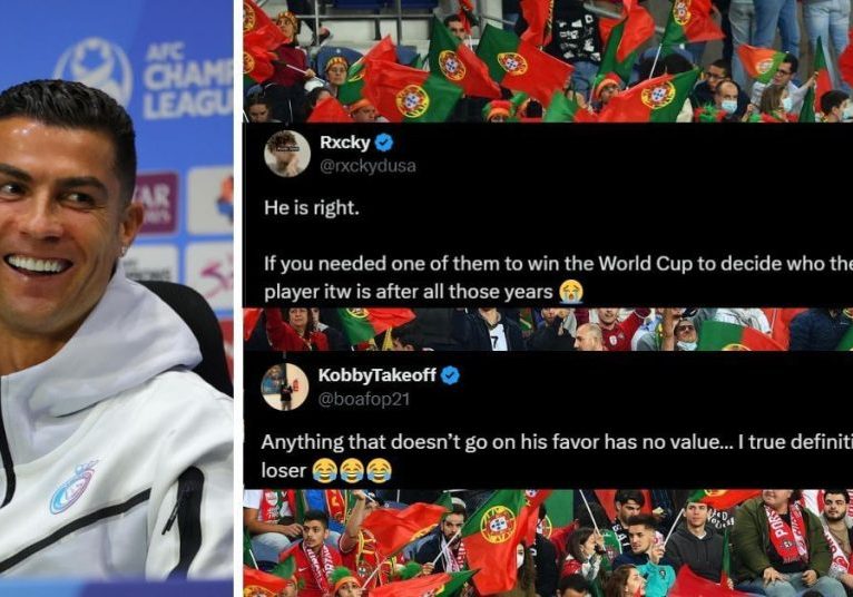 Fans divided after Cristiano Ronaldo