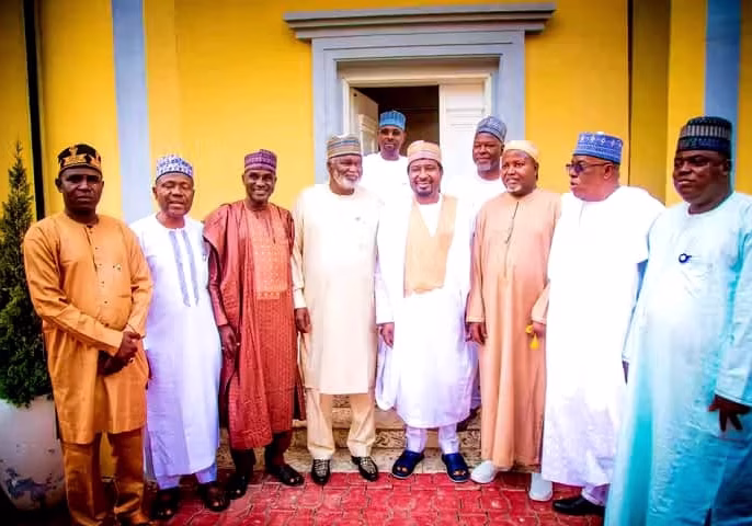 Sacked Kano SSG, former commissioner meet deputy senate president
