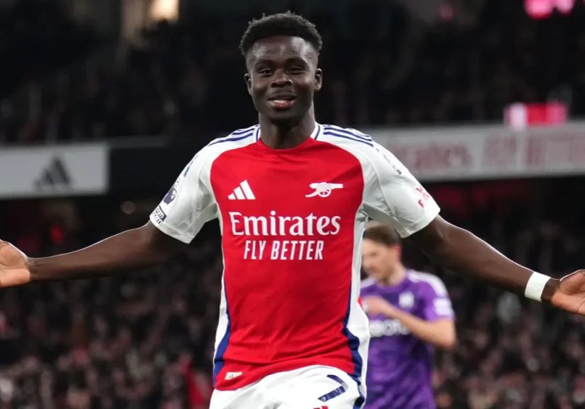 EPL: Saka becomes Arsenal's highest-paid player with new contract
