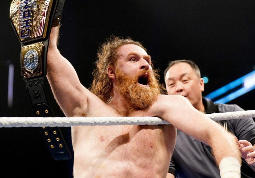 Sami Zayn is the new United States Champion! [Image credit: WWE.com]