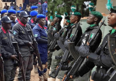 Security Operatives Conduct Stop and Search Operations in Abuja Amid Nationwide Protests