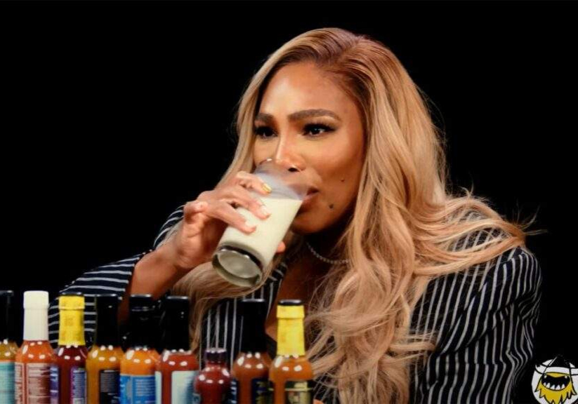 Serena Williams Crushes Hot Ones, Talks Tennis, Sisterhood, and Grunting