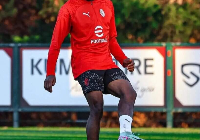 Serie A Chukwueze returns to training at AC Milan Serie A Chukwueze returns to training at AC Milan