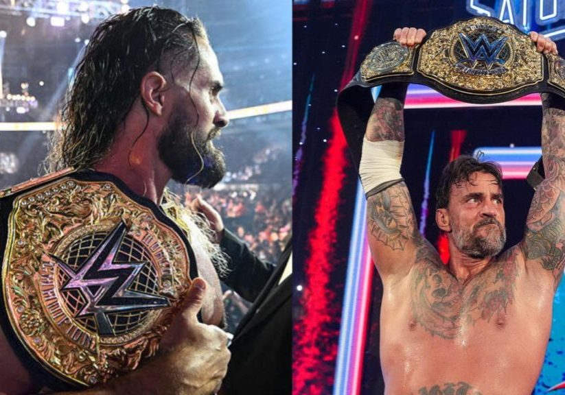Seth Rollins and CM Punk (Image Credits: WWE.com)