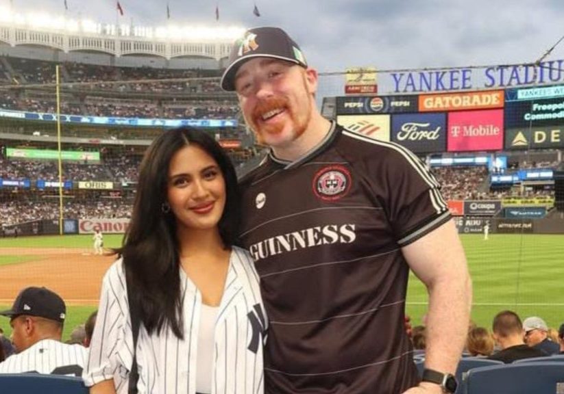 Sheamus with his wife Isabella Revilla-Farrelly [Image Credits: Isabella Revilla-Farrelly