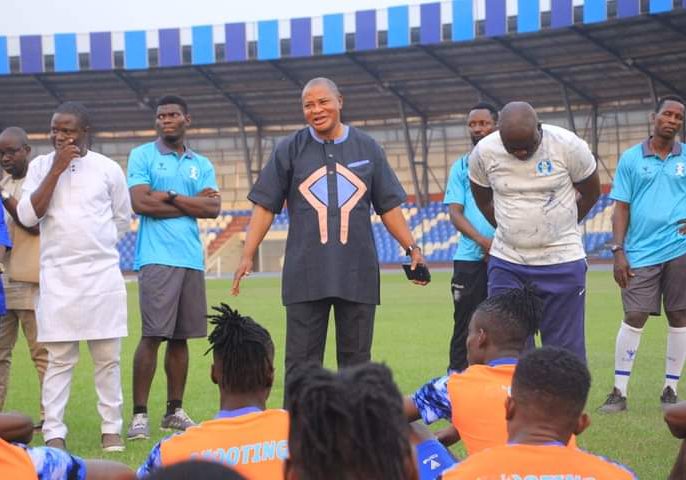 Shooting Stars boss charges players to end winless run Shooting Stars boss charges players to end winless run