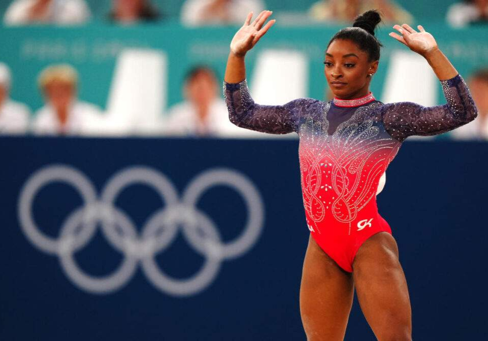 Simone Biles Wins Silver Medal in Floor Exercise Final at Simone Biles Wins Silver Medal in Floor Exercise Final at