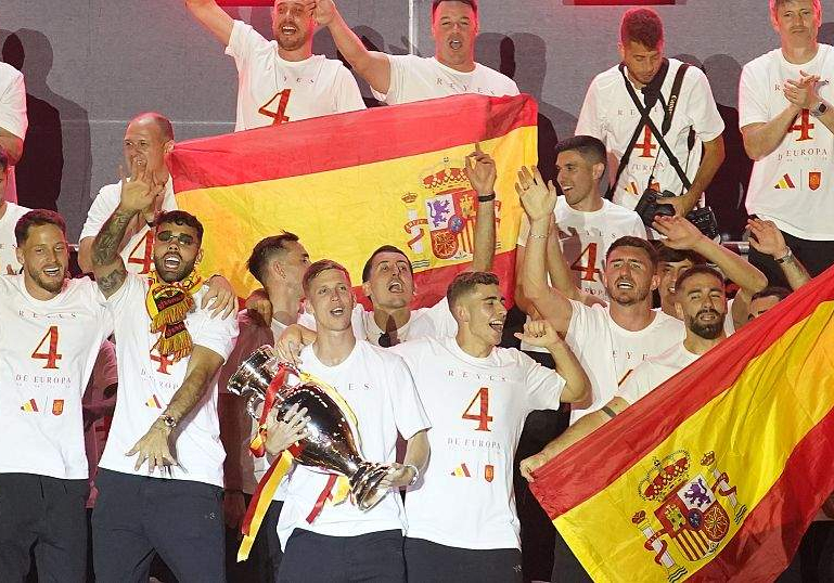 Spain Celebrates Historic UEFA Euro 2024 Victory Over England Spain Celebrates Historic UEFA Euro 2024 Victory Over England