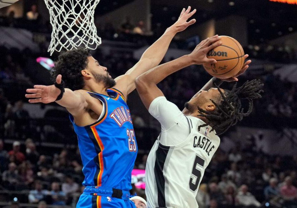 Spurs' Rookie Castle Impresses in Debut, Earns Popovich's Praise