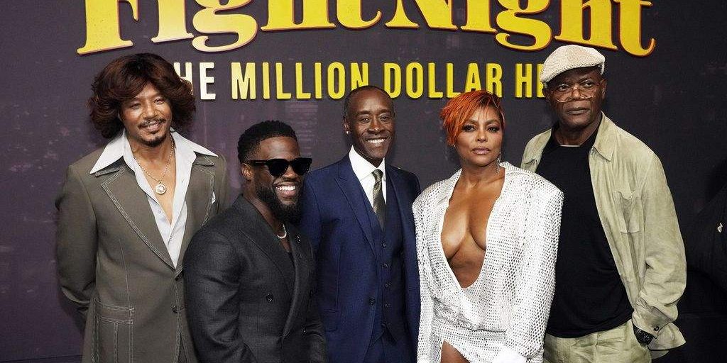 Stars Align at 'Fight Night: The Million Dollar Heist' Premiere Stars Align at 'Fight Night: The Million Dollar Heist' Premiere