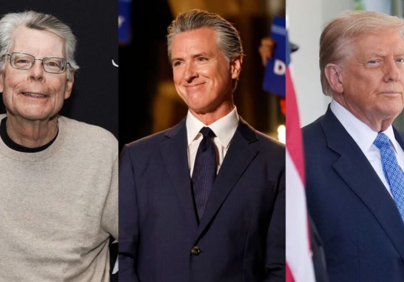 Stephen King weighs in on Gavin Newsom trolling Trump