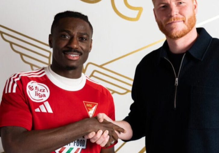 Transfer: Nigerian striker joins Hungarian club, Debreceni VSC